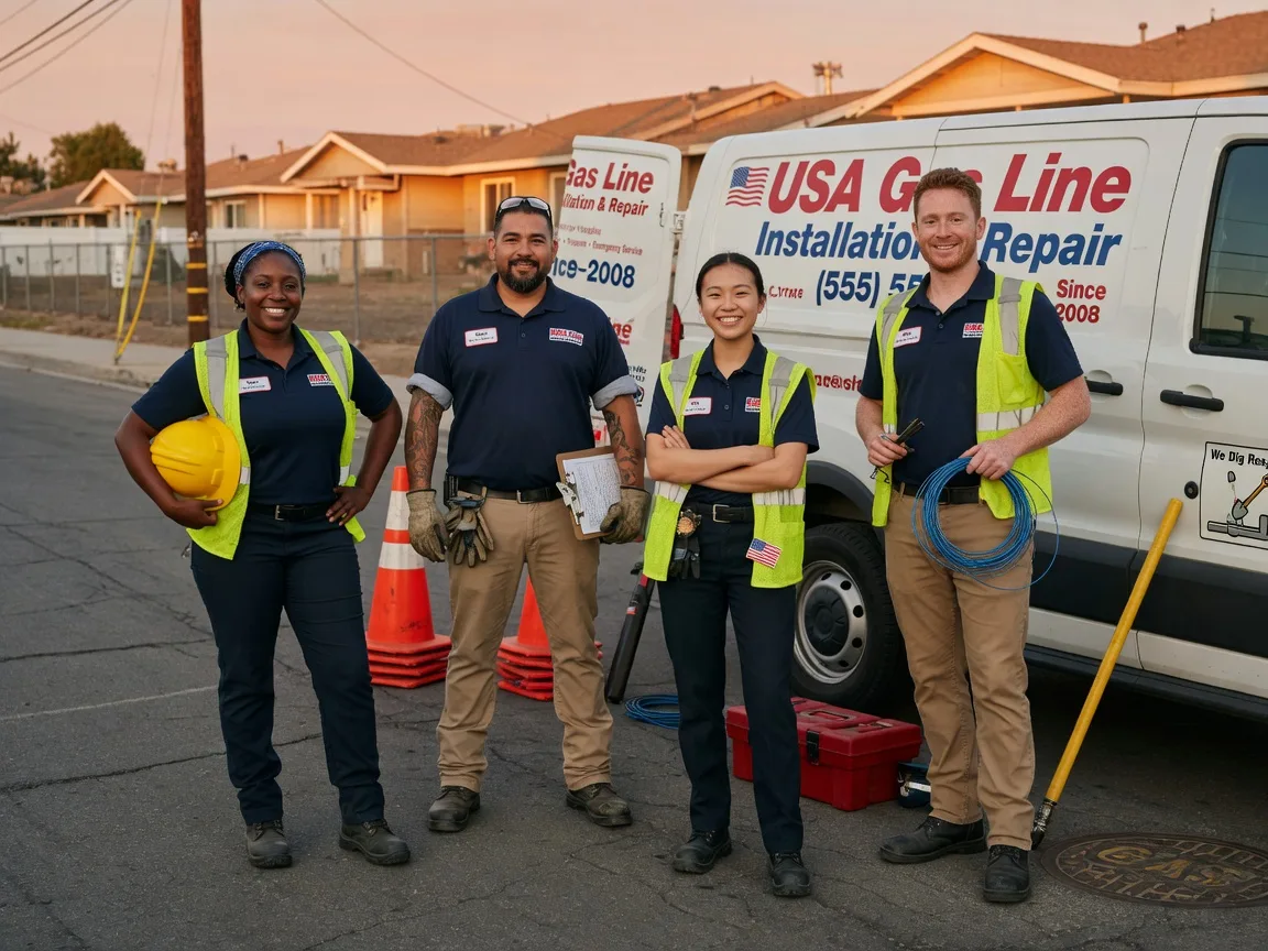 Gas Line Installation company in Mount Holly, VT